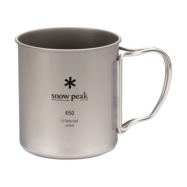 Snow Peak Titanium Single Wall Mug 450 ml – Mukama