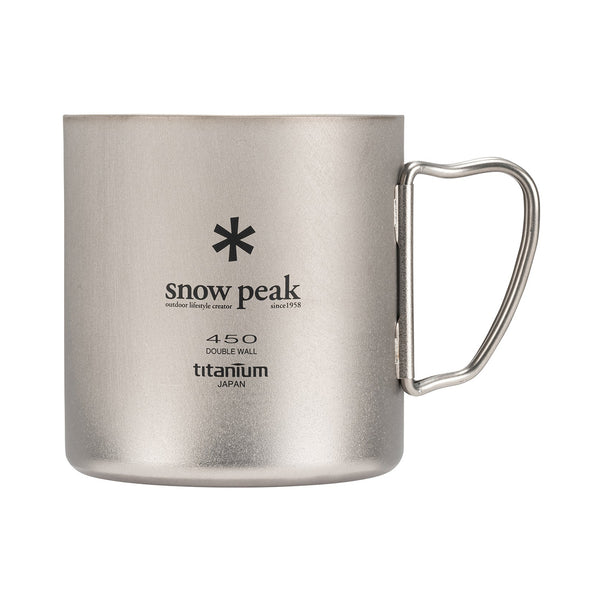 Snow Peak Titanium Double Wall Mug 450 ml – Mukama