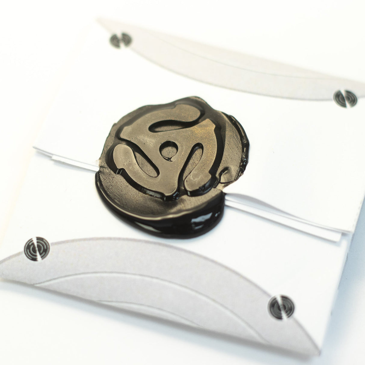 Record Spinner Blackened Copper