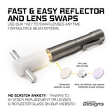 Rampant Mineral Glass Lens