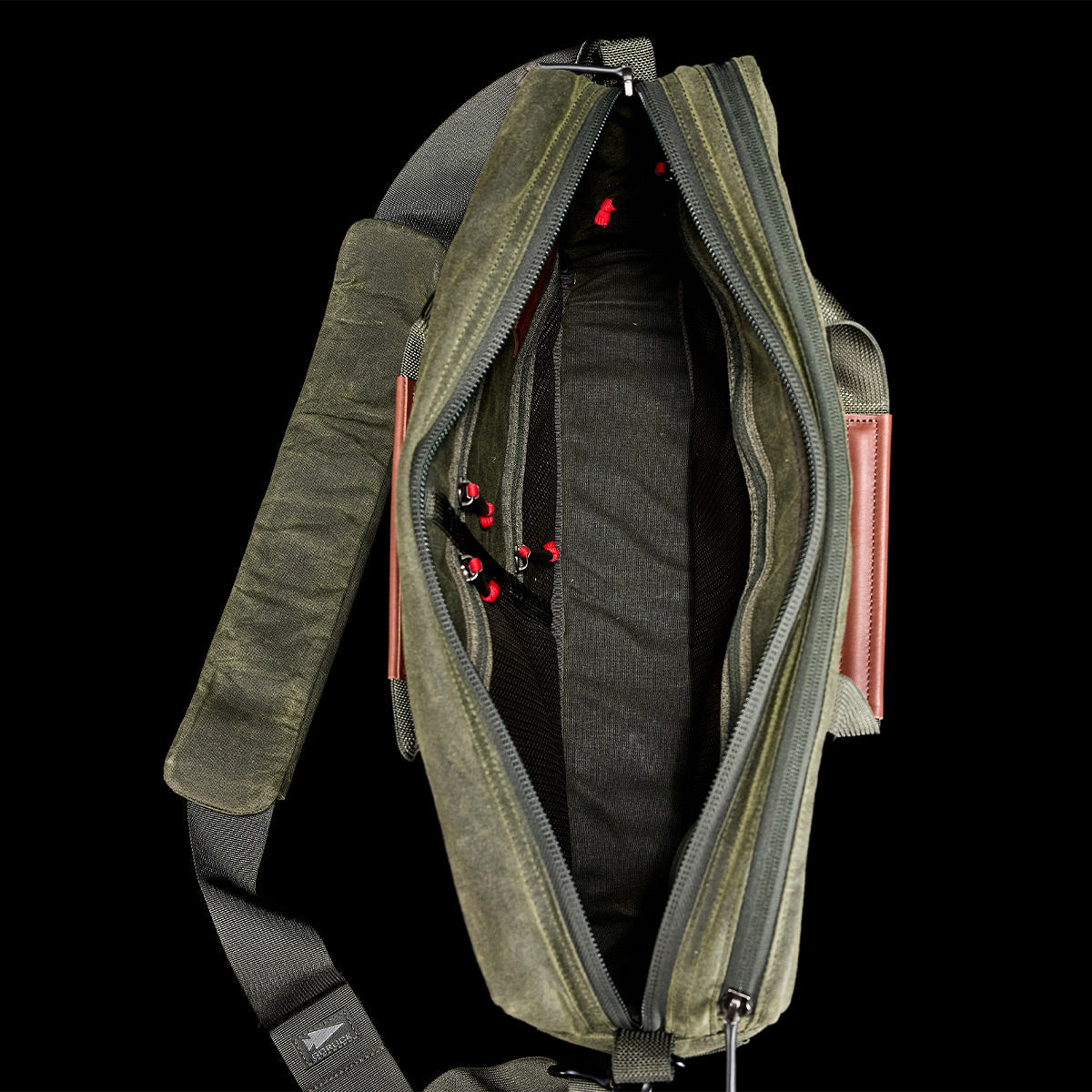 Shoulder Bag Waxed Canvas