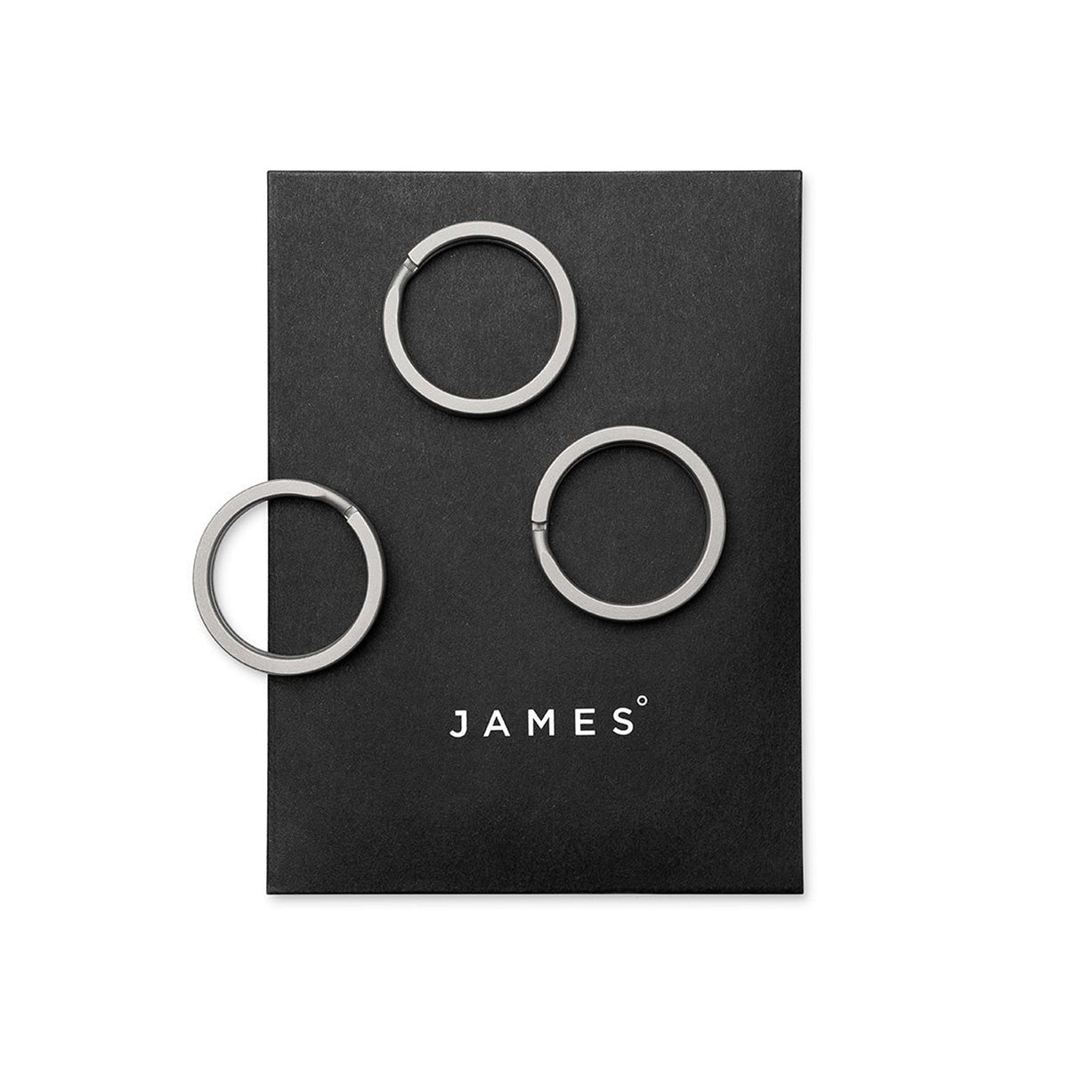 The James Brand Titanium Keyring 3-Pack – Mukama