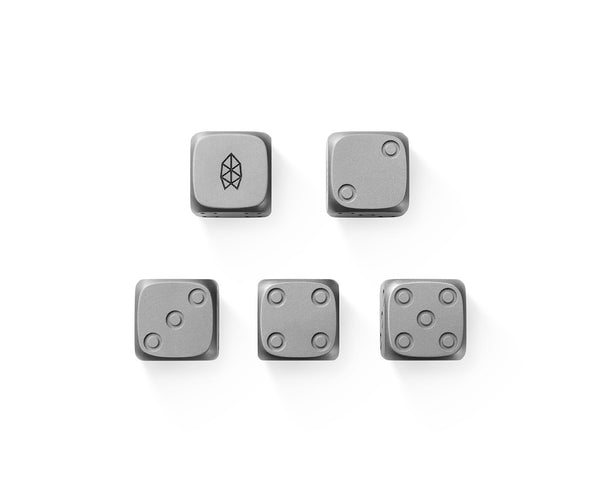 The James Brand TJB Titanium Dice Set – Mukama