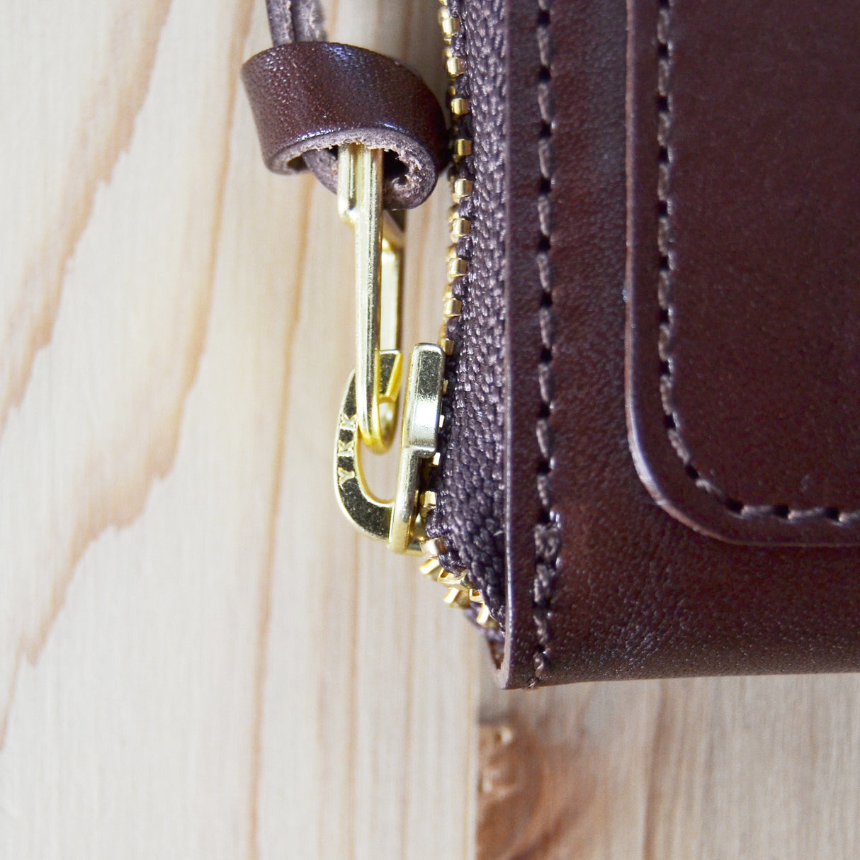 Heri-kaeshi Zip Wallet