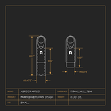 Aerocrafted Fairing Keychain Stash