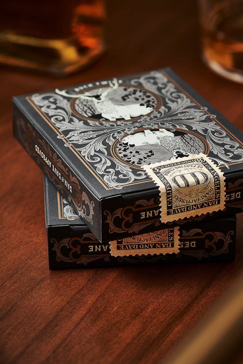 Art of Play Antler Black Edition Playing Cards