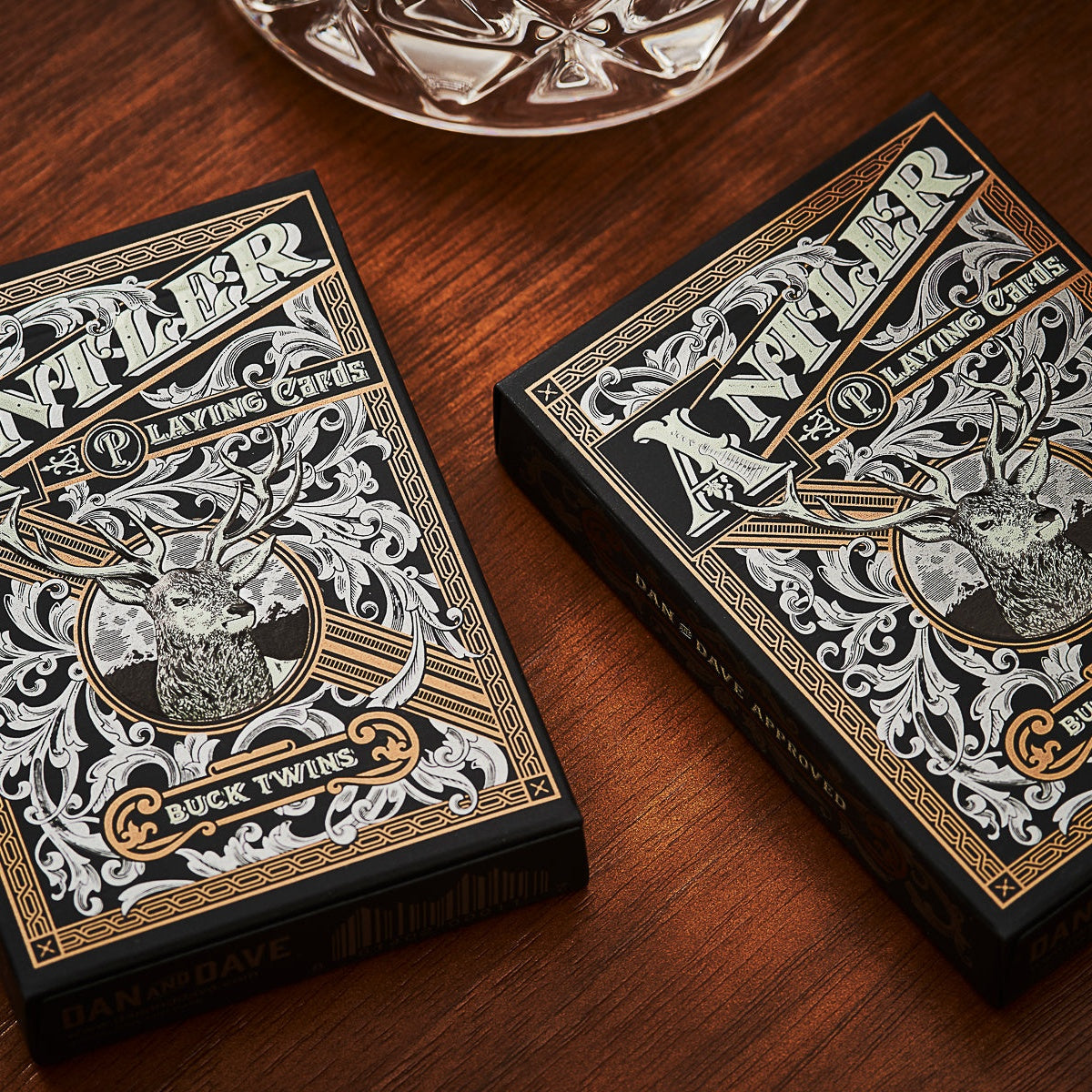 Art of Play Antler Black Edition Playing Cards