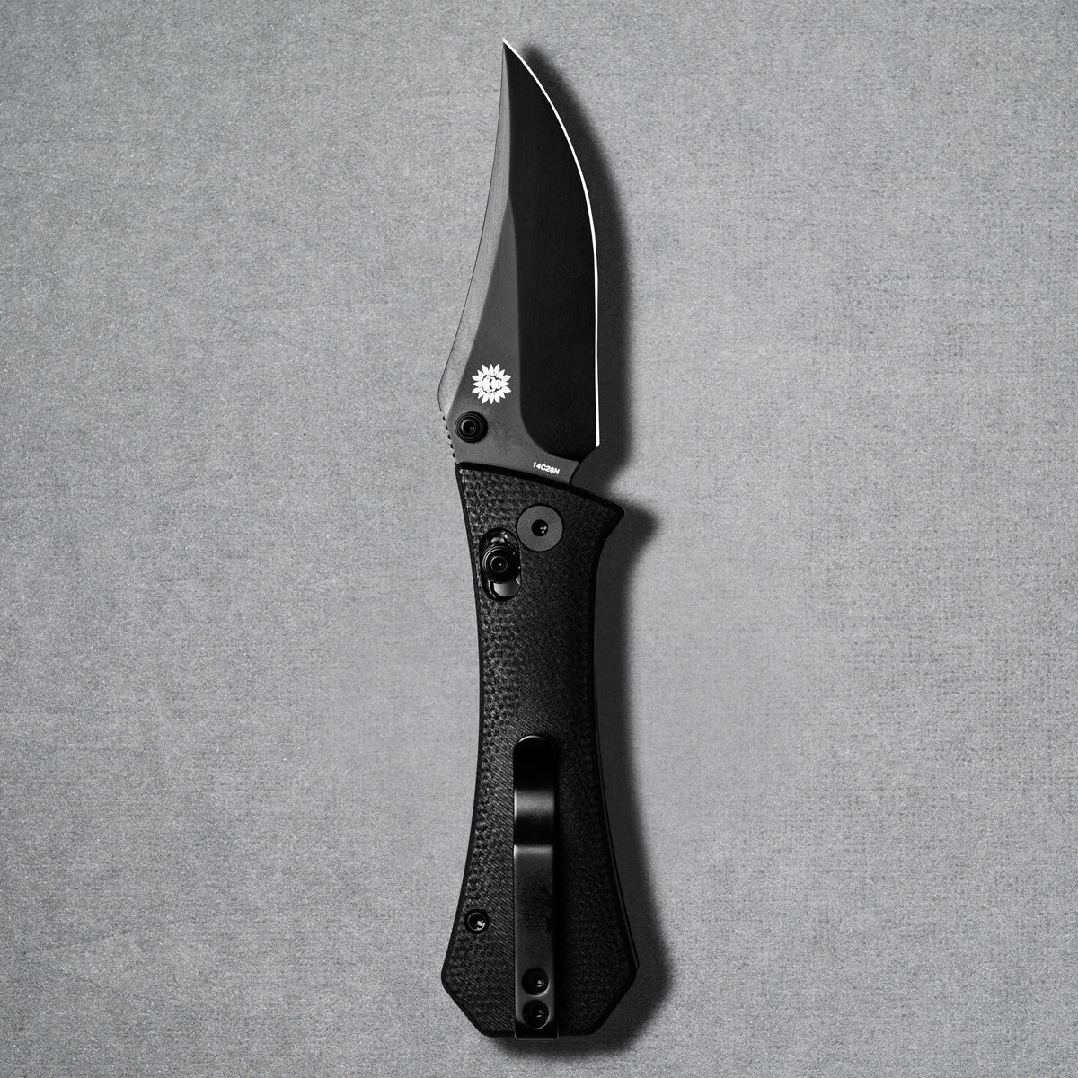 Auxiliary Manufacturing Pocket Bowie Deadhead Crossbar Knife