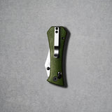 Auxiliary Manufacturing Pocket Bowie Deadhead Crossbar Knife