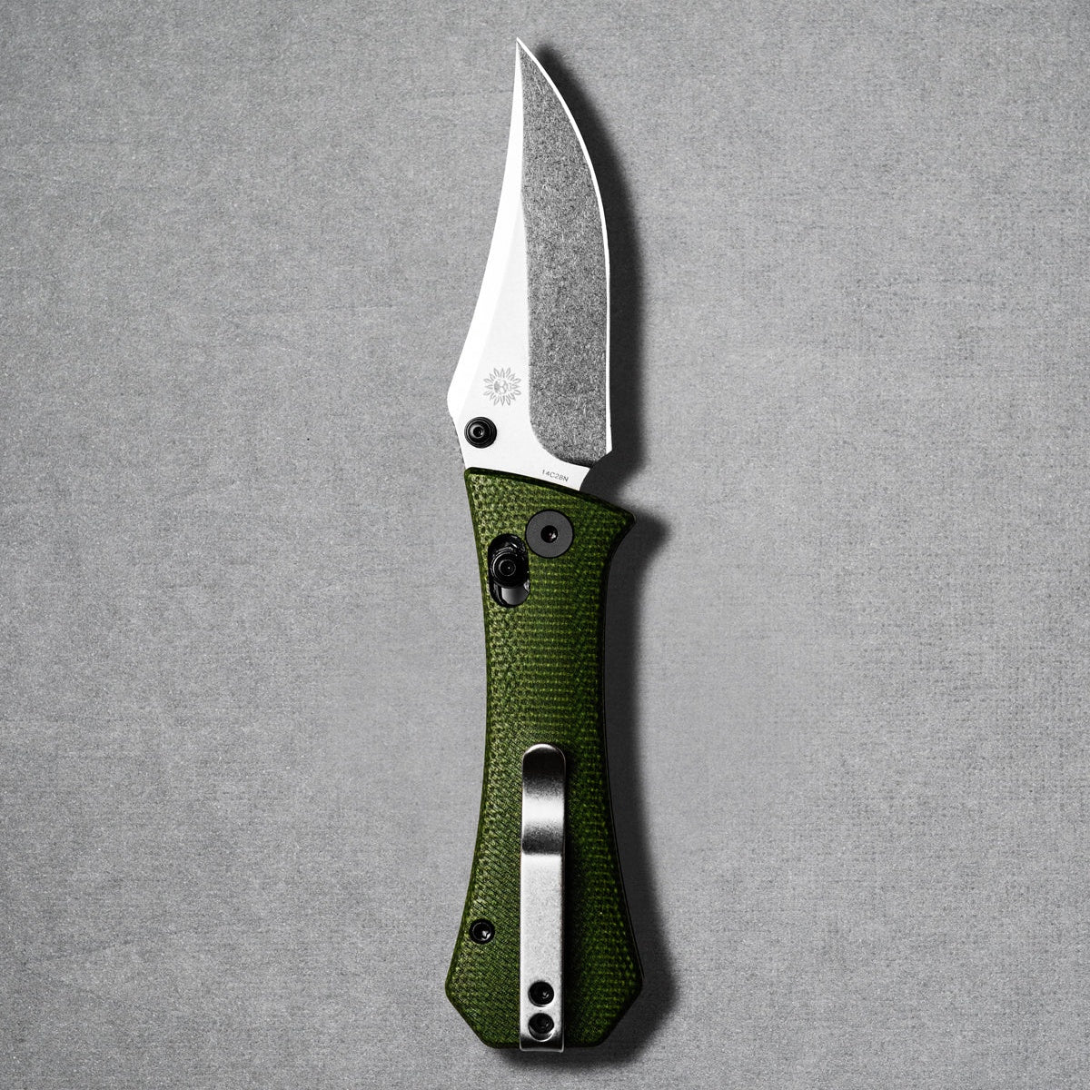 Auxiliary Manufacturing Pocket Bowie Deadhead Crossbar Knife