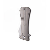 Auxiliary Manufacturing Pocket Bowie Deadhead Frame Lock Knife