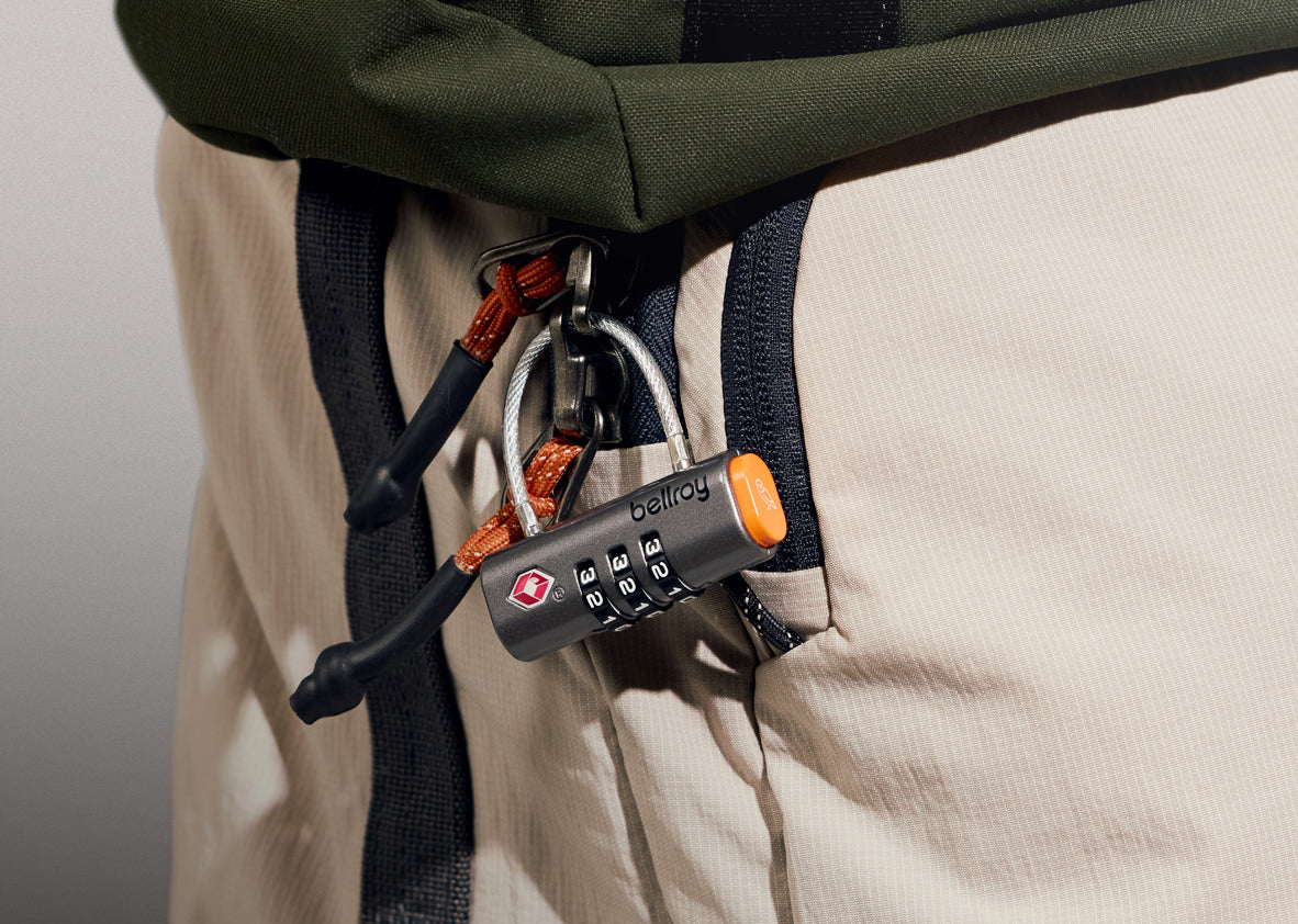 backpack travel lock Forge Heavy Duty Dual-Access TSA (Key & Combination Code) approved luggage lock meets official master key standards Smart Travel Lock-Secure & Track
