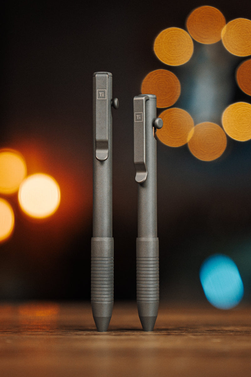 Big Idea Design Bolt Action USA Titanium Pen
