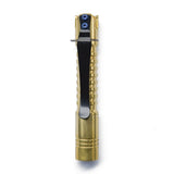 Pineapple Mini MKIII Brass Flashlight