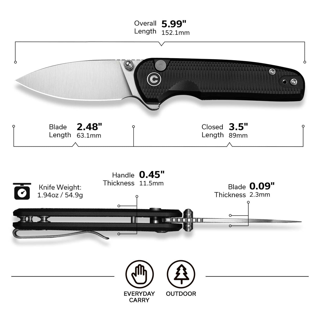 Civivi Mini Shakan Knife