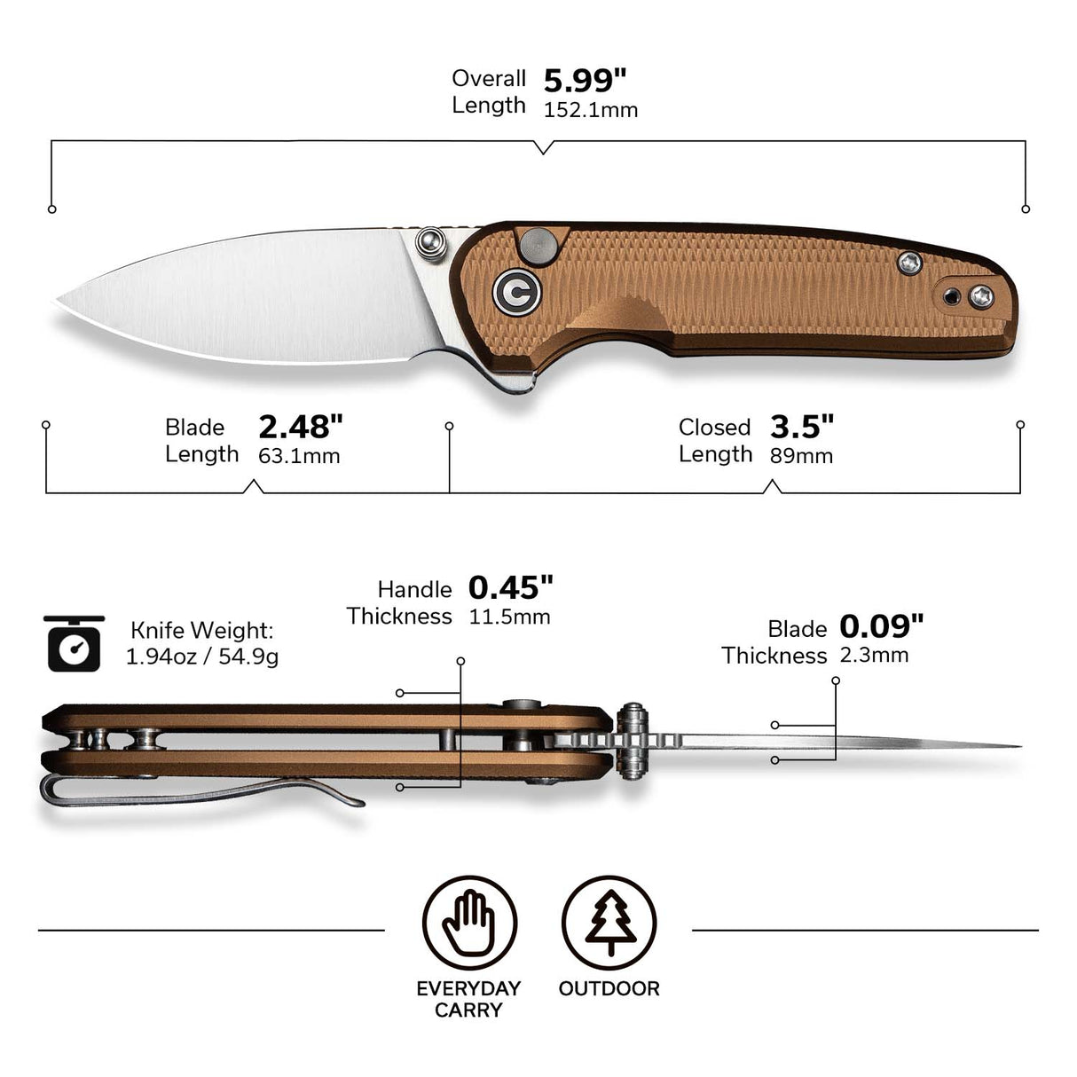 Civivi Mini Shakan Knife