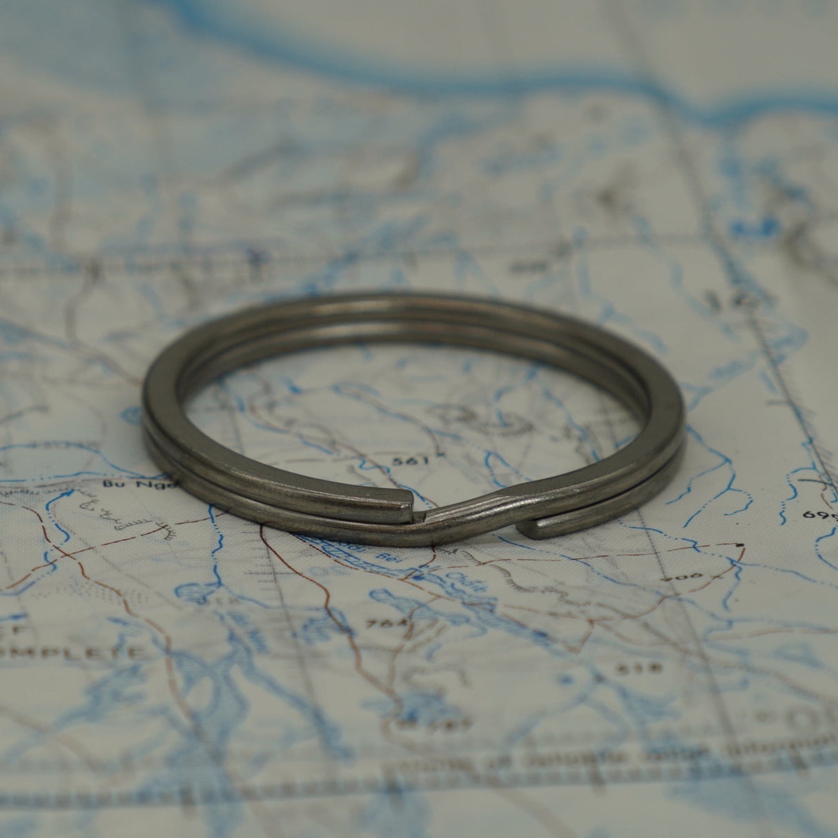 CountyComm 50 mm Ti Split Rings 2-Pack