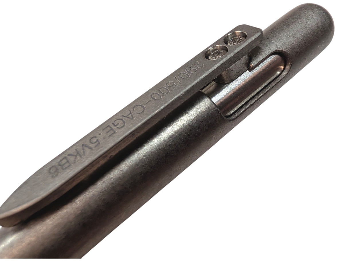 CountyComm Titanium Flight Suit Bolt Action Pen (Gen 3)