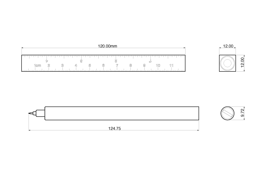 CW&T Pen Type-A® Stainless