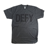 Defy Defy Tee - Dark Grey Heather