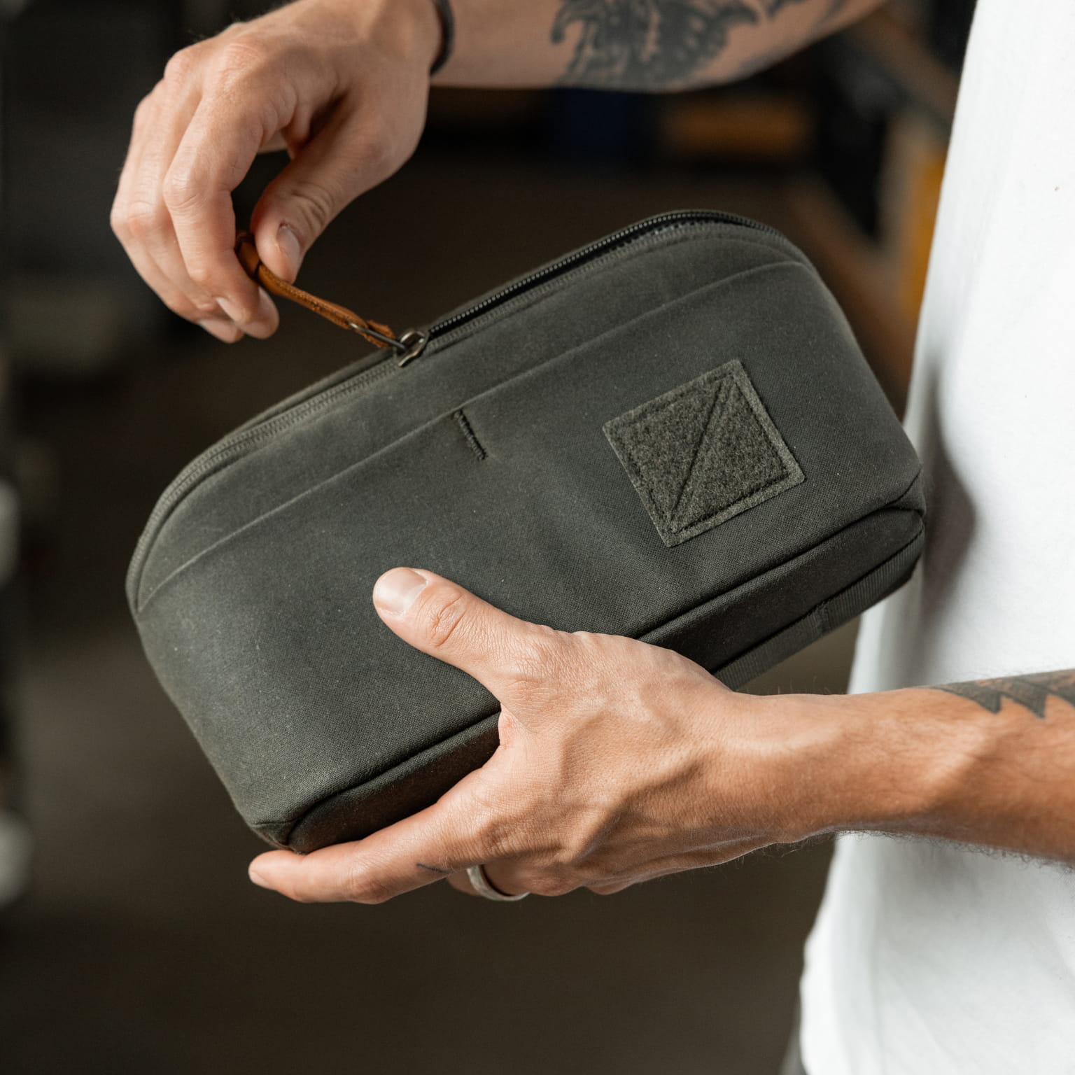 Evergoods Civic Access Pouch 2 L Waxed Canvas – Mukama
