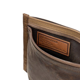Evergoods Civic Flat Pouch Waxed Canvas