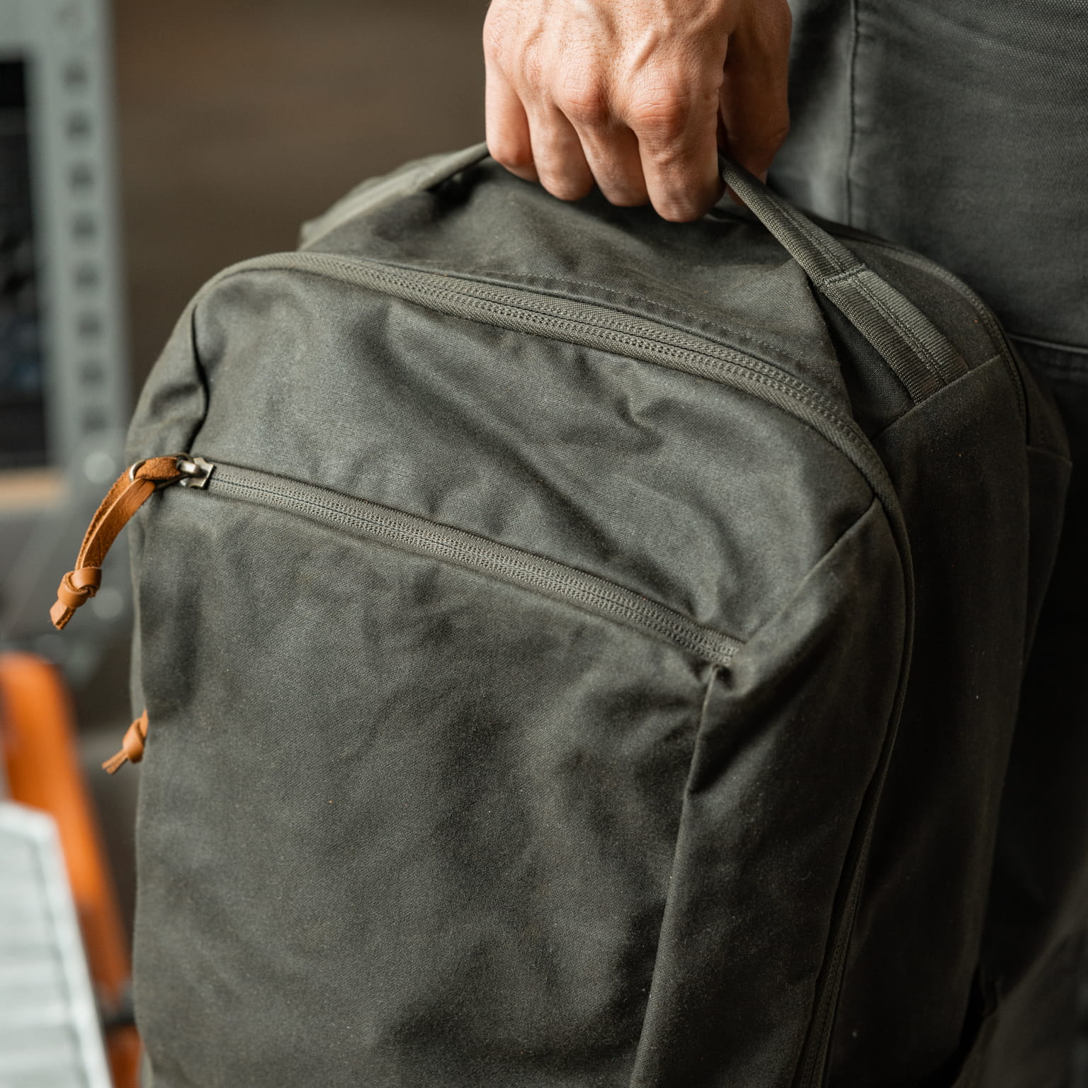 Evergoods Civic Travel Bag 20 L Waxed Canvas – Mukama