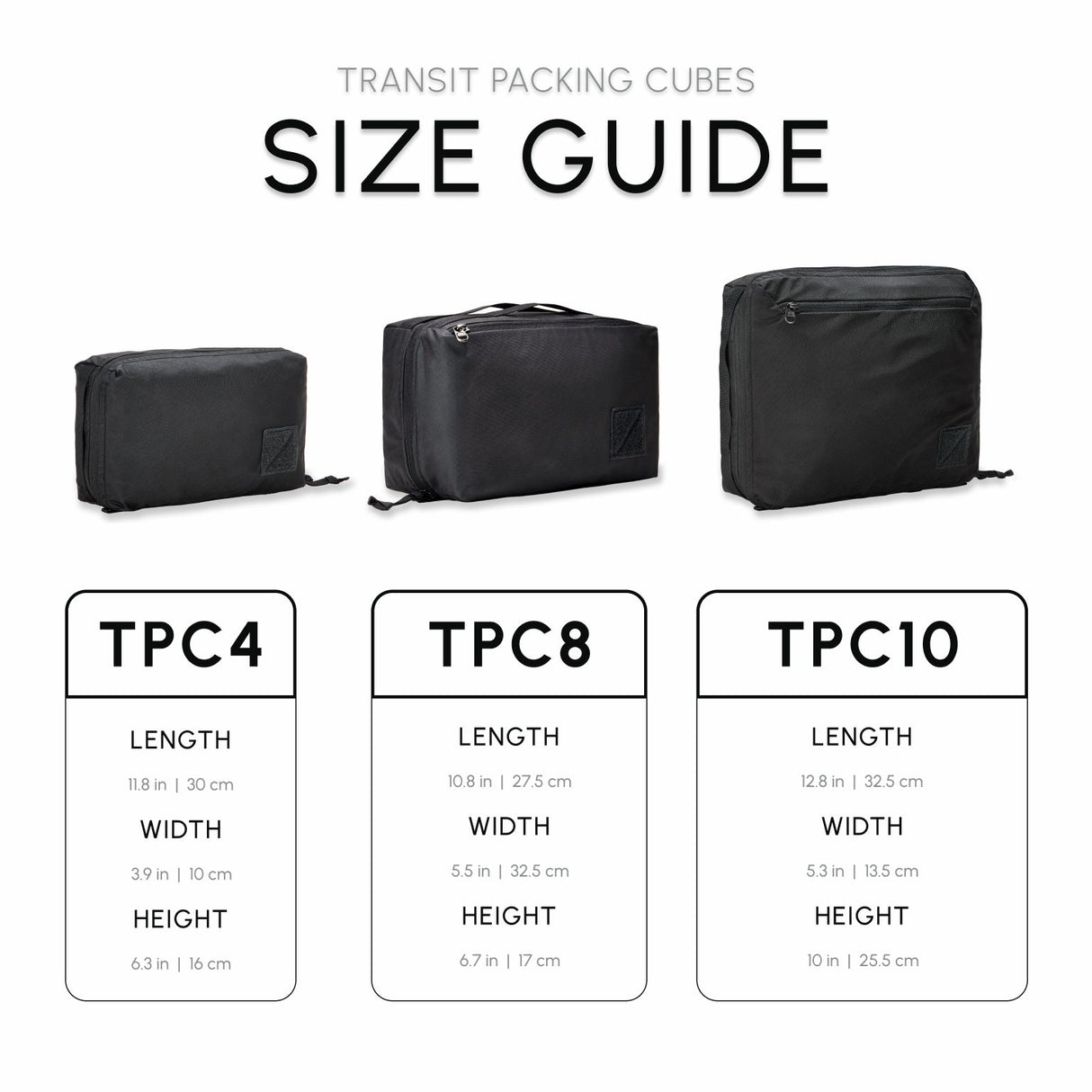 Evergoods Transit Packing Cube 8 L