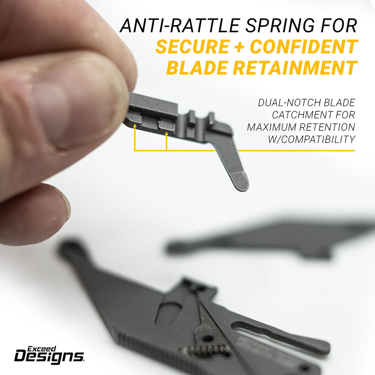 Exceed Designs HotSwap™ V2 Quick-Release Blade Holder