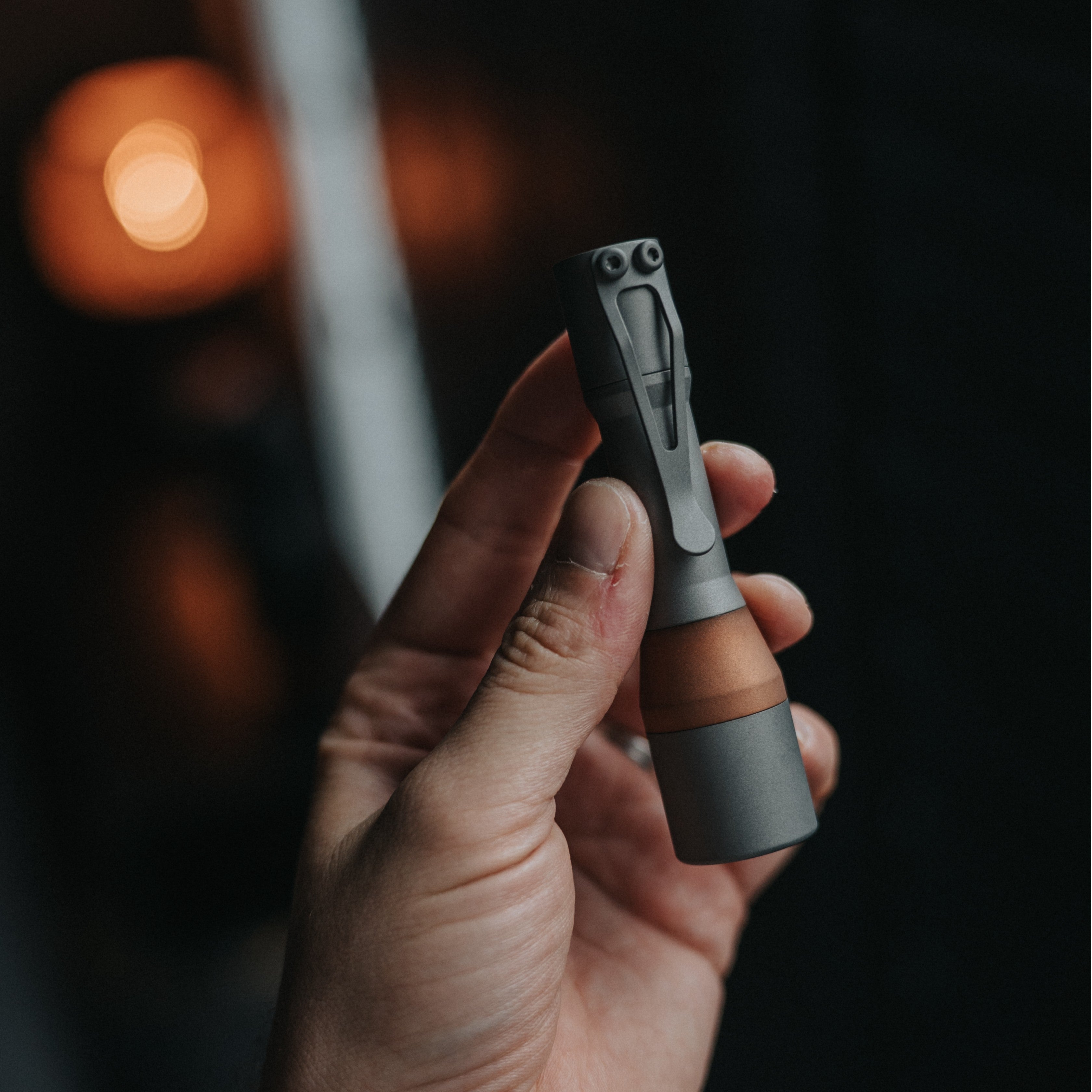 CWF Custom Flashlights Mini Turbo Titanium Flashlight – Mukama