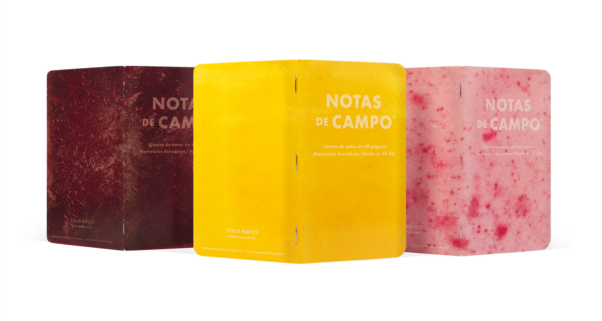 Field Notes Paletas 3-Pack Memo Book