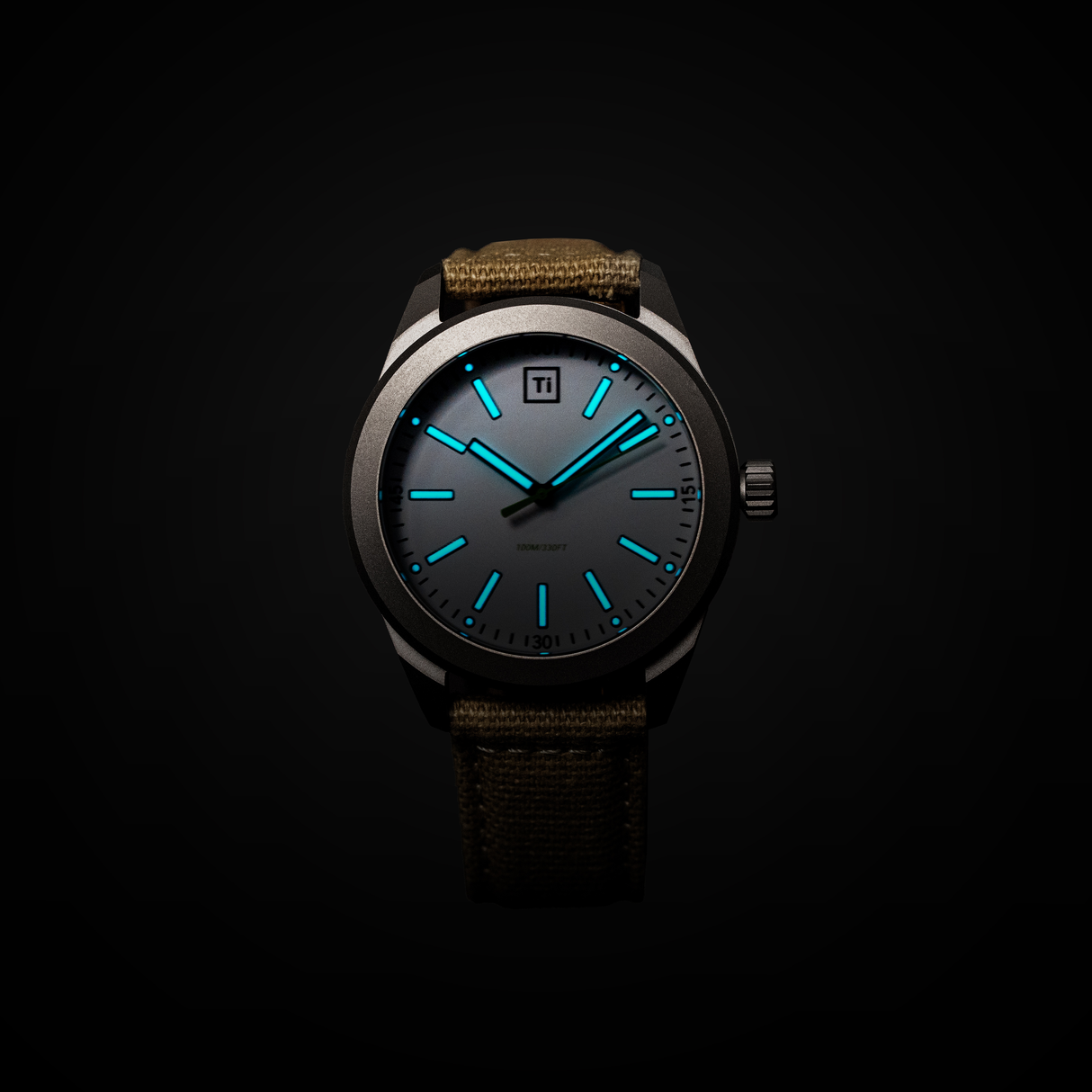 Ti Base Line Field Watch