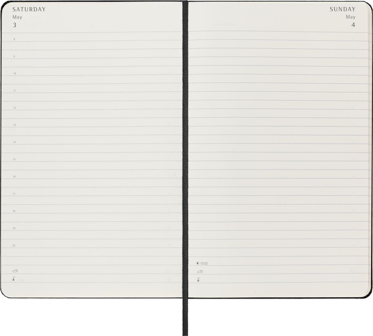 Daily Planner Large 2025 Kalender