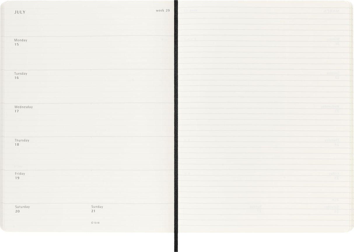 Weekly Notebook XL 2025 Kalender