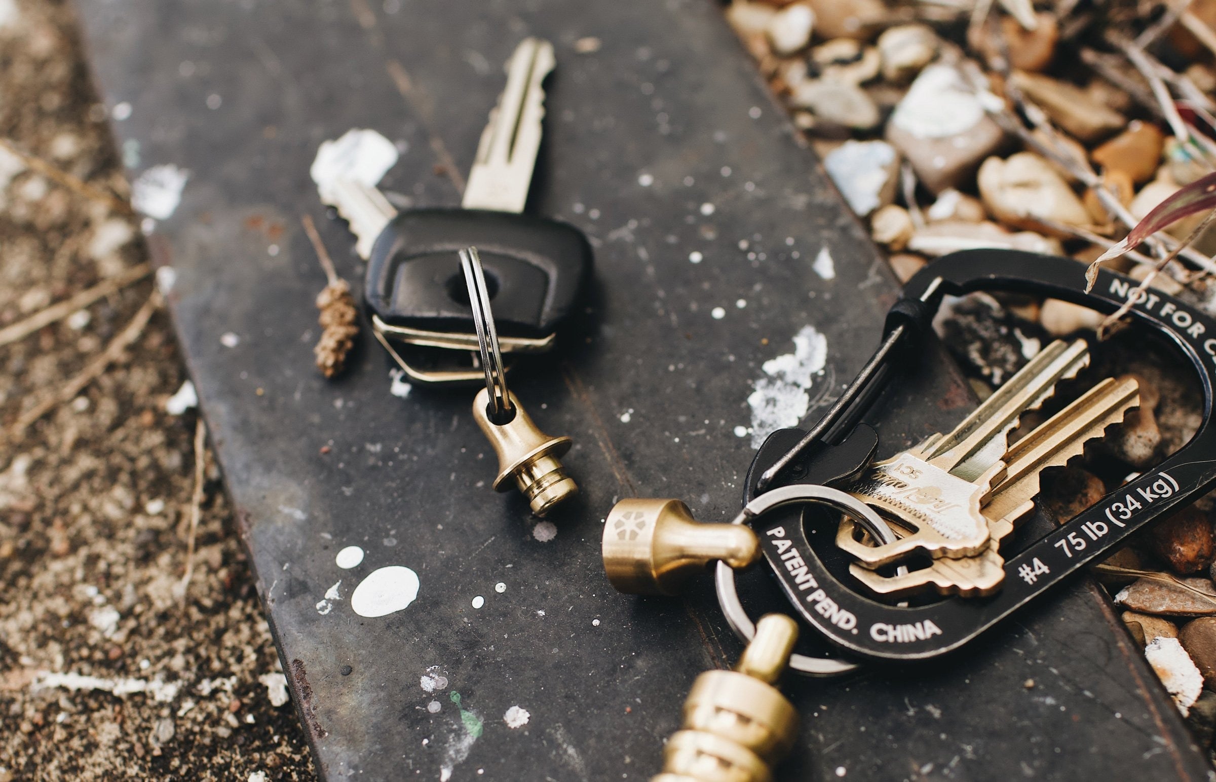 Prometheus Lights Kappa Quick Release Keychain Brass – Mukama