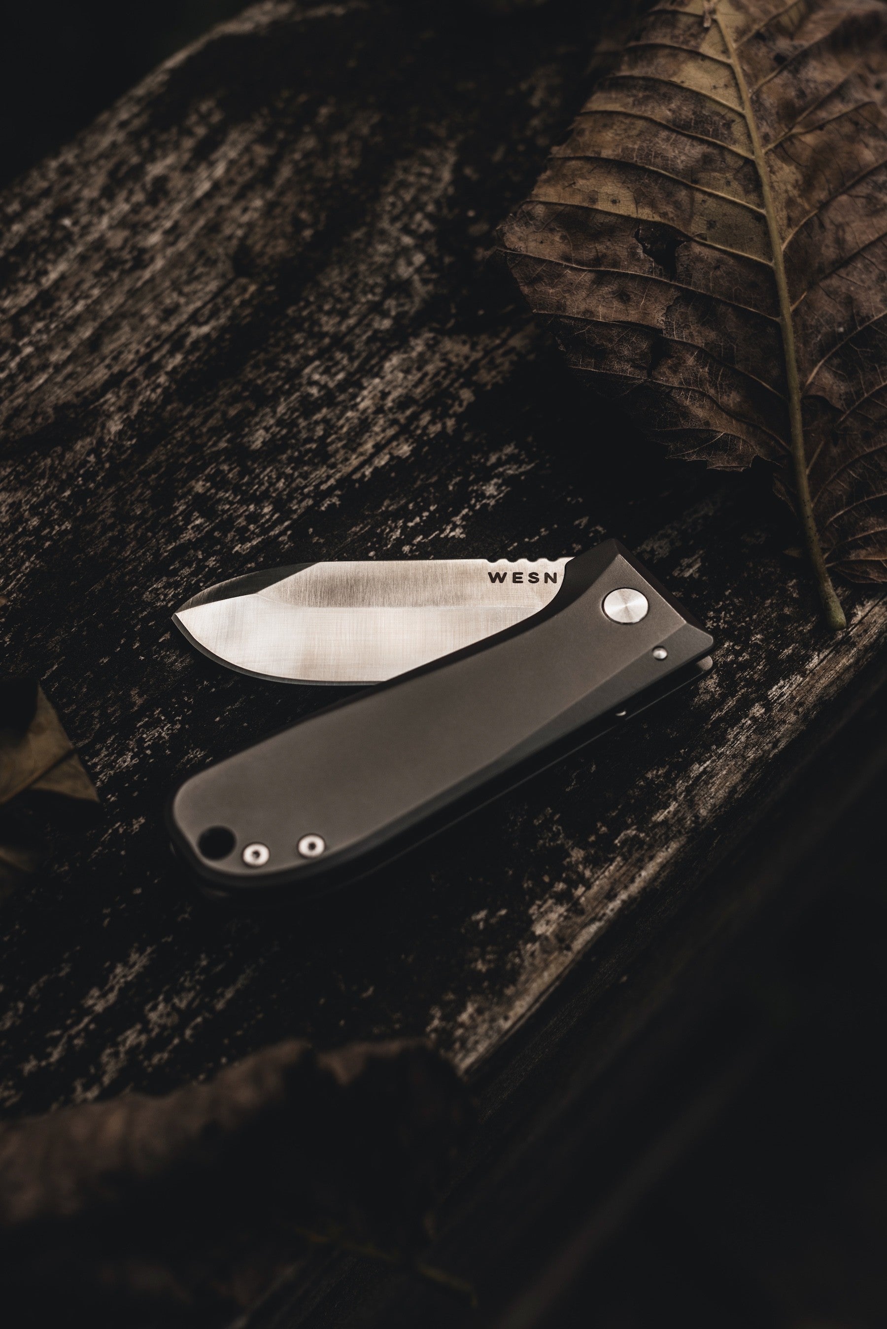 Wesn Allman Titanium Knife – Mukama