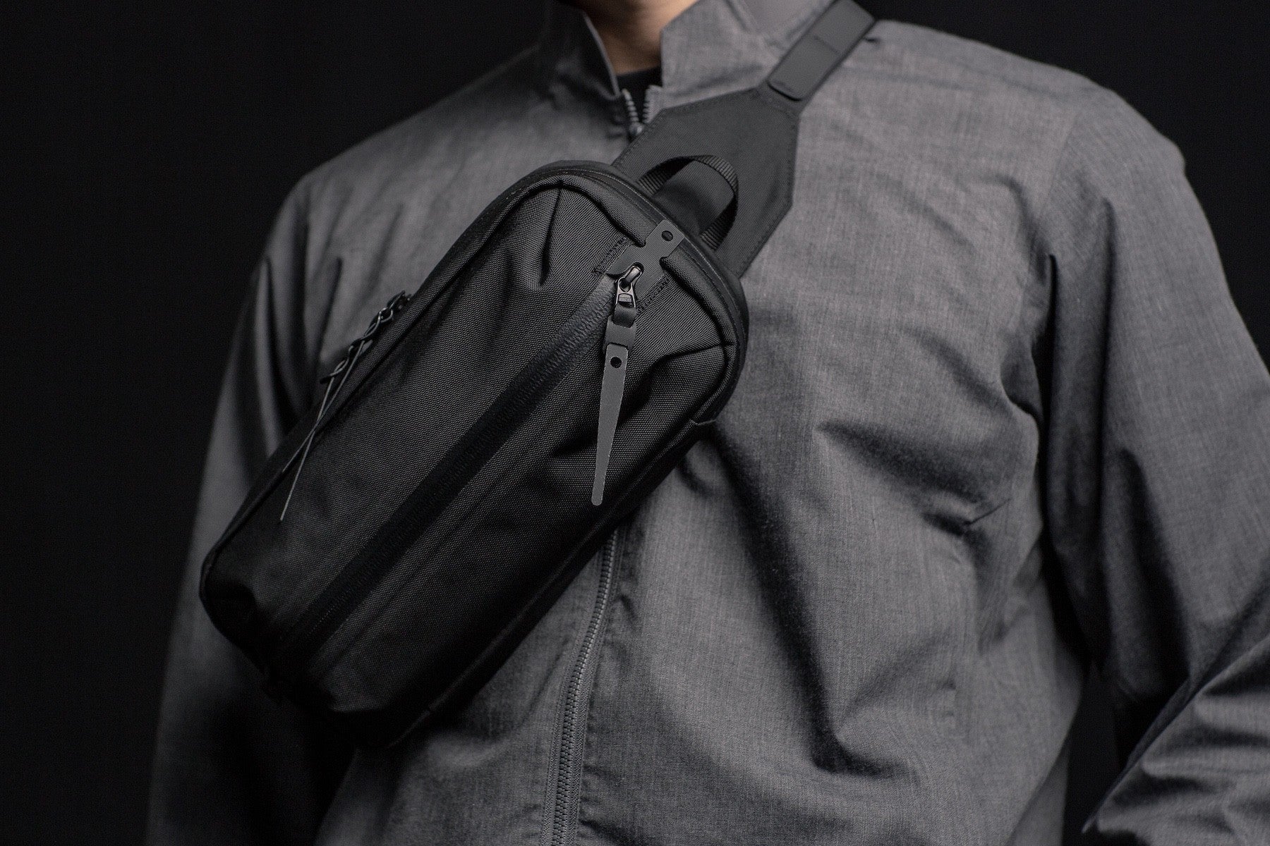 旅行かばん・小分けバッグ Black ember TKS Black Ember TKS CORDURA® RN66 Velocity 2.5L - Jet Black