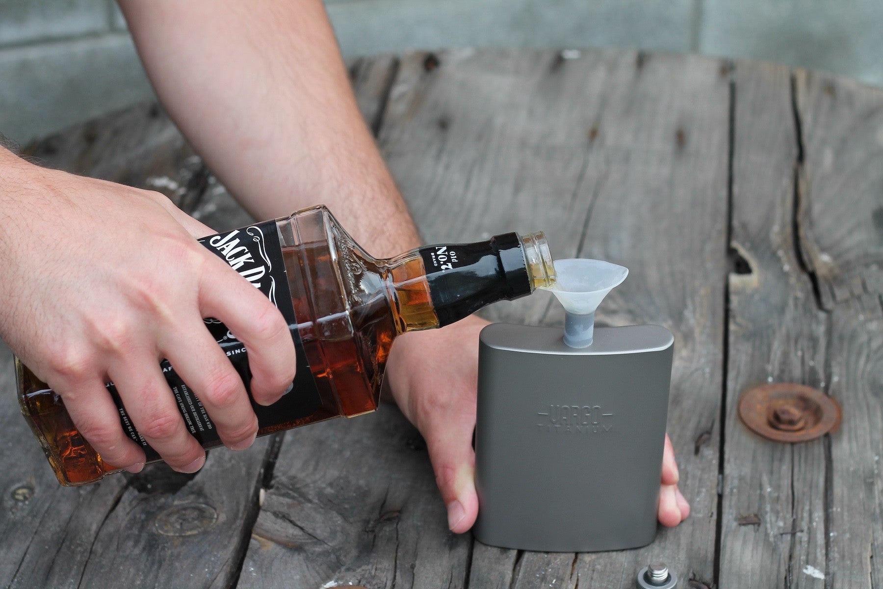 食器 Vargo Funnel Flask 240ml Vargo Introduces Titanium Flask : Press Release – VARGO