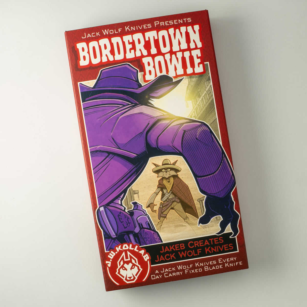 Jack Wolf Knives Bordertown Bowie Knife