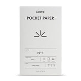 Nº1 Pocket Paper Notebook