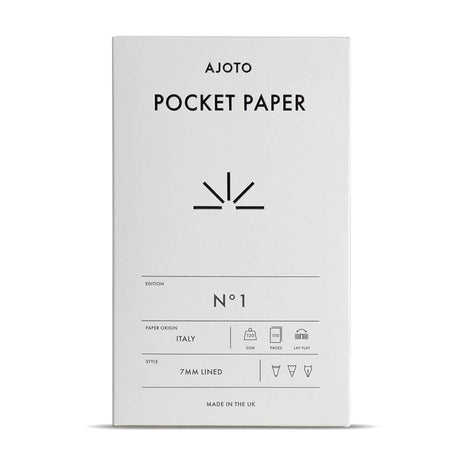 Nº1 Pocket Paper Notebook