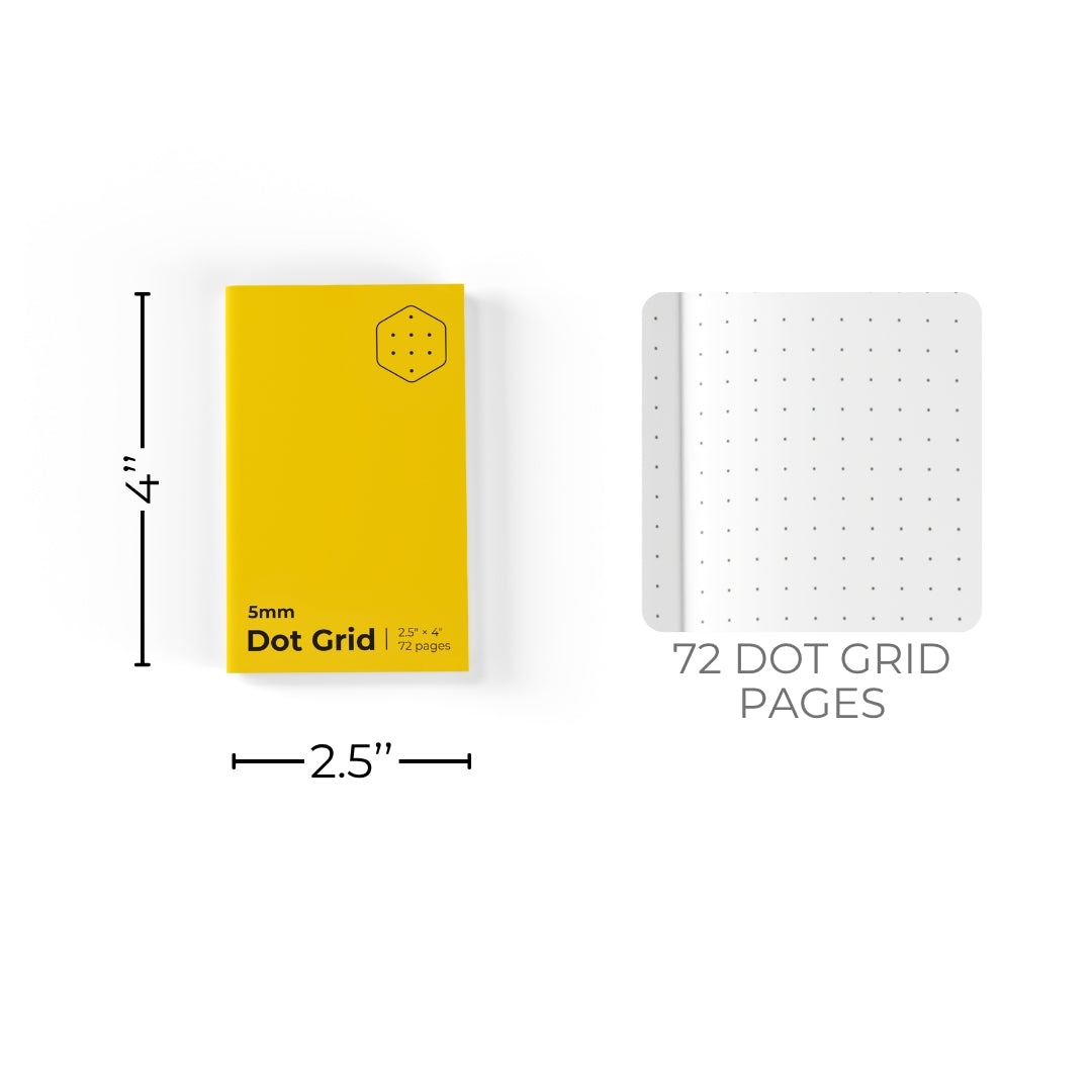 Lochby A7 Dot Grid 4-Pack