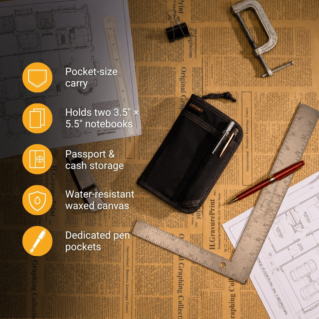 Lochby Pocket Journal Wallet Edition