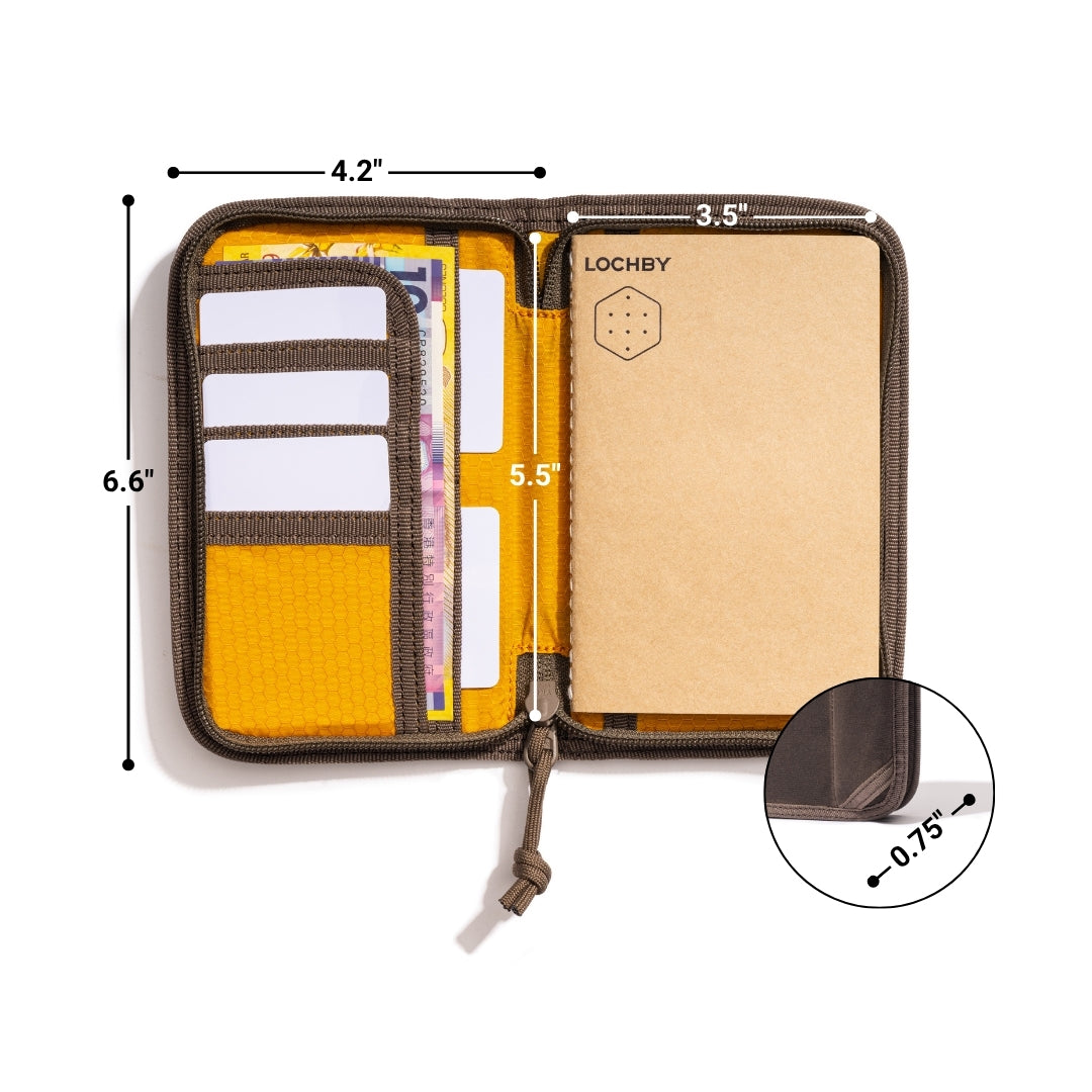 Lochby Pocket Journal Wallet Edition