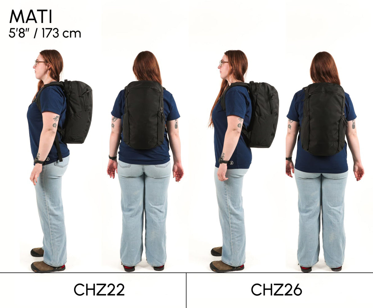 Civic Half Zip 22 L Backpack