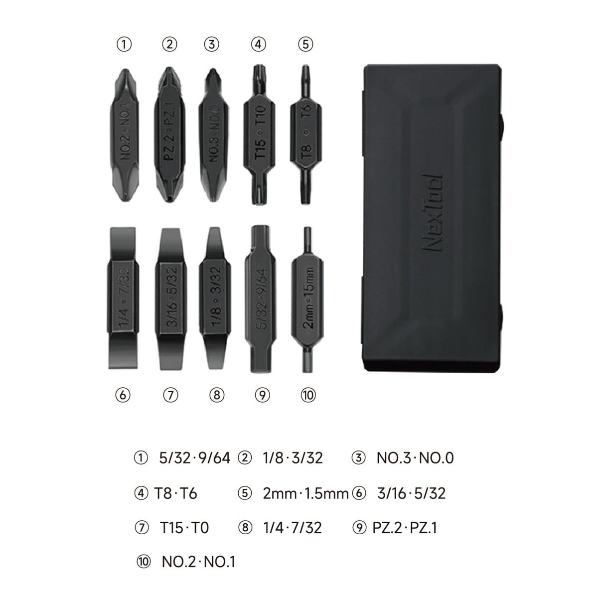NexTool Bit Kit AS1