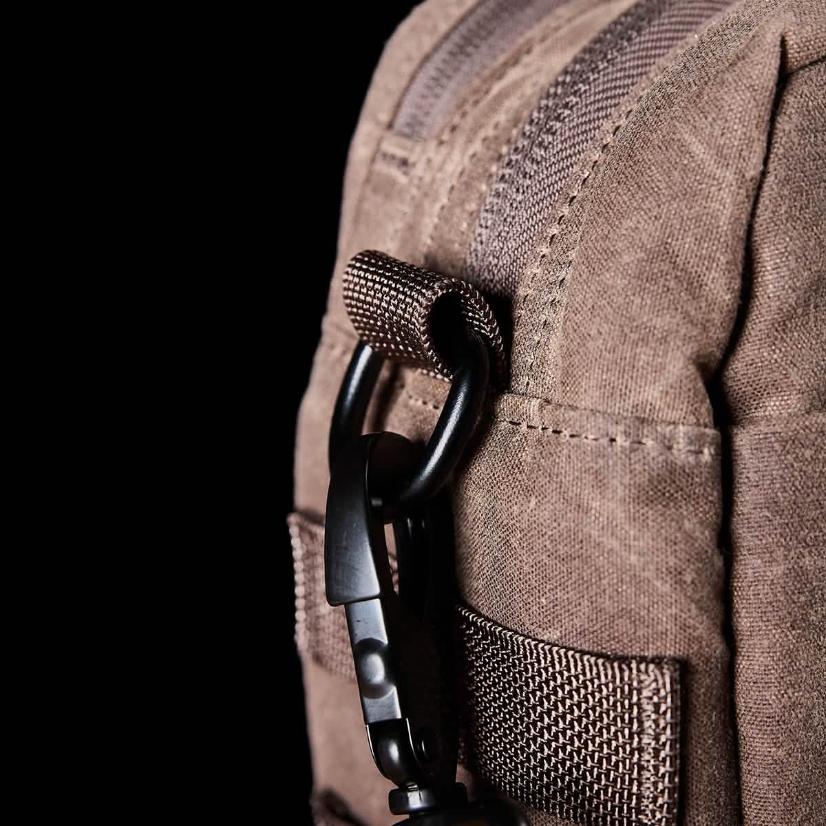 Shoulder Bag Waxed Canvas