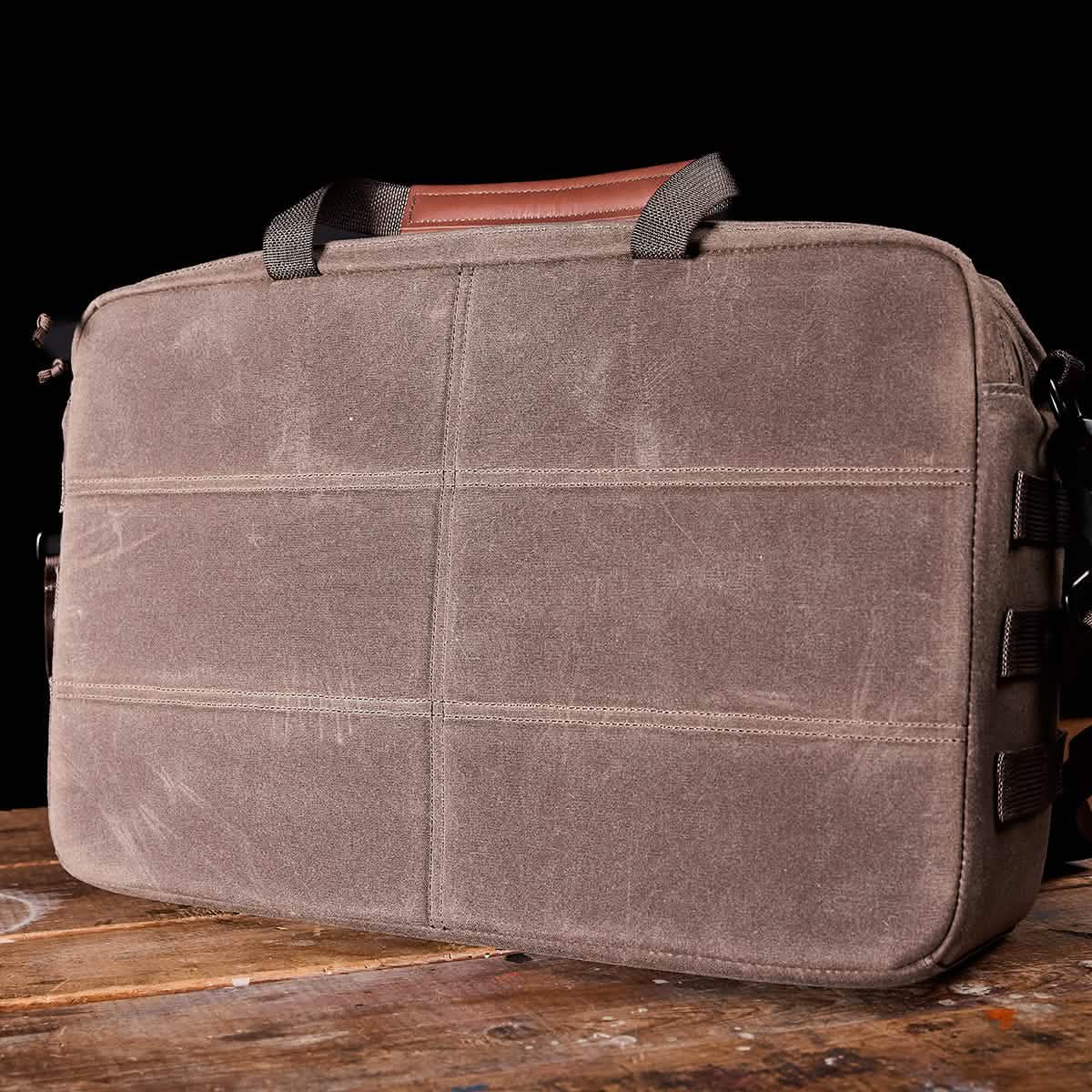 Shoulder Bag Waxed Canvas