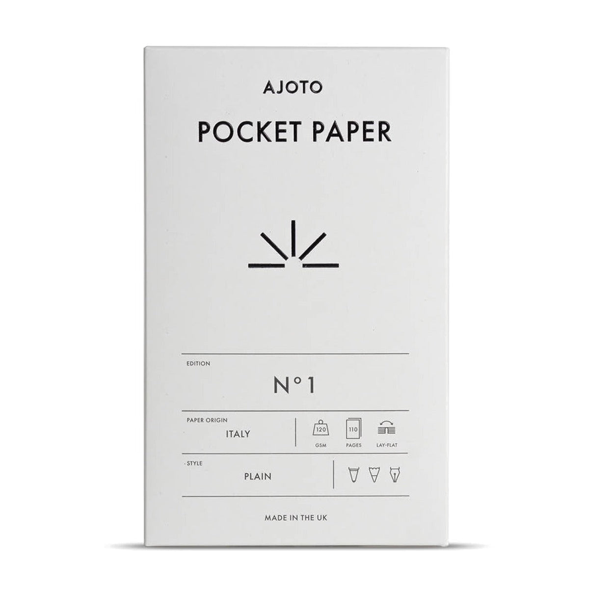Nº1 Pocket Paper Notebook