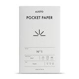 Nº1 Pocket Paper Notebook